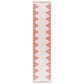 Surya Eagean EAG-2436 Rust, Ivory, Dusty Pink and Dusty Coral 2"7" x 12" Indoor/Outdoor Runner, , large