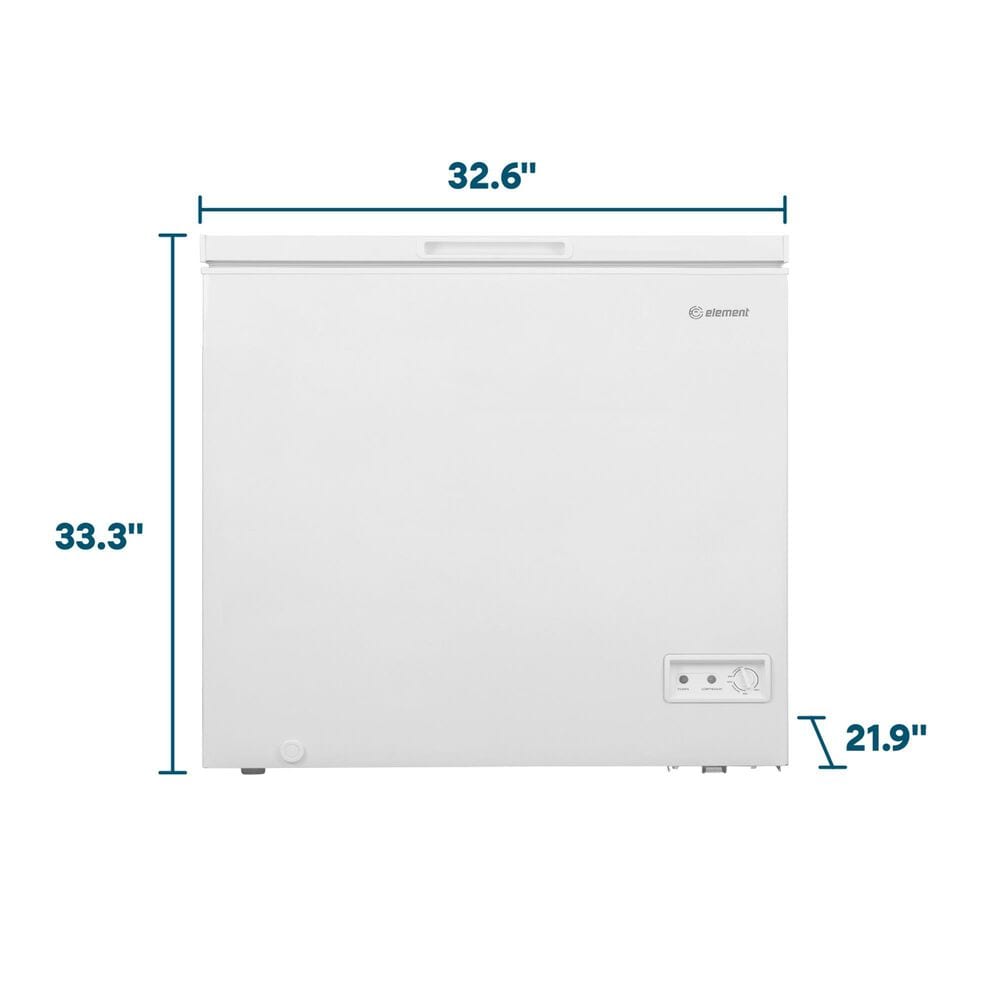 Element 7 Cu. Ft. Chest Freezer in White, , large