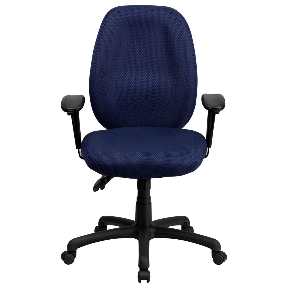 Flash Furniture Executive Swivel Desk Chair in Blue, , large