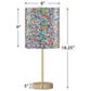Ashley Maddy Youth Table Lamp in Gold, , large