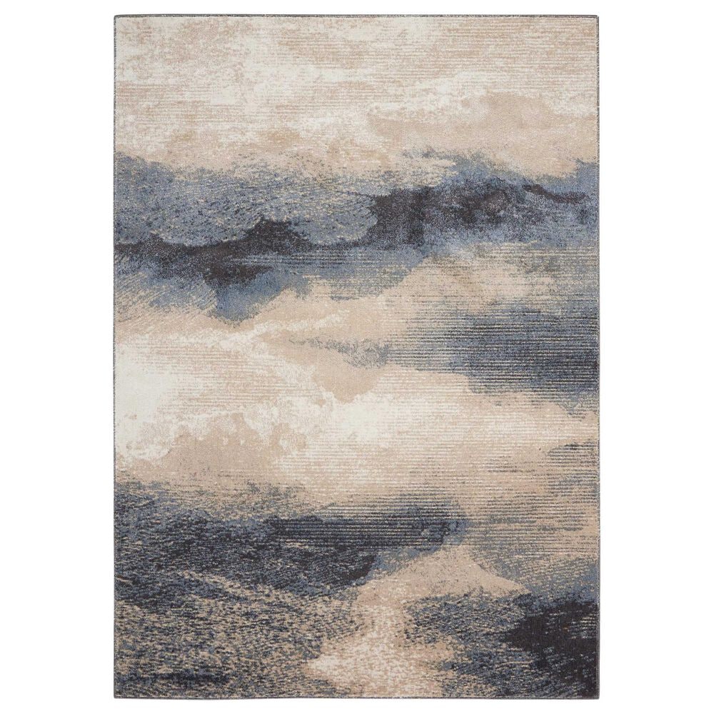 Nourison Maxell MAE06 9"3" x 12"9" Flint Area Rug, , large