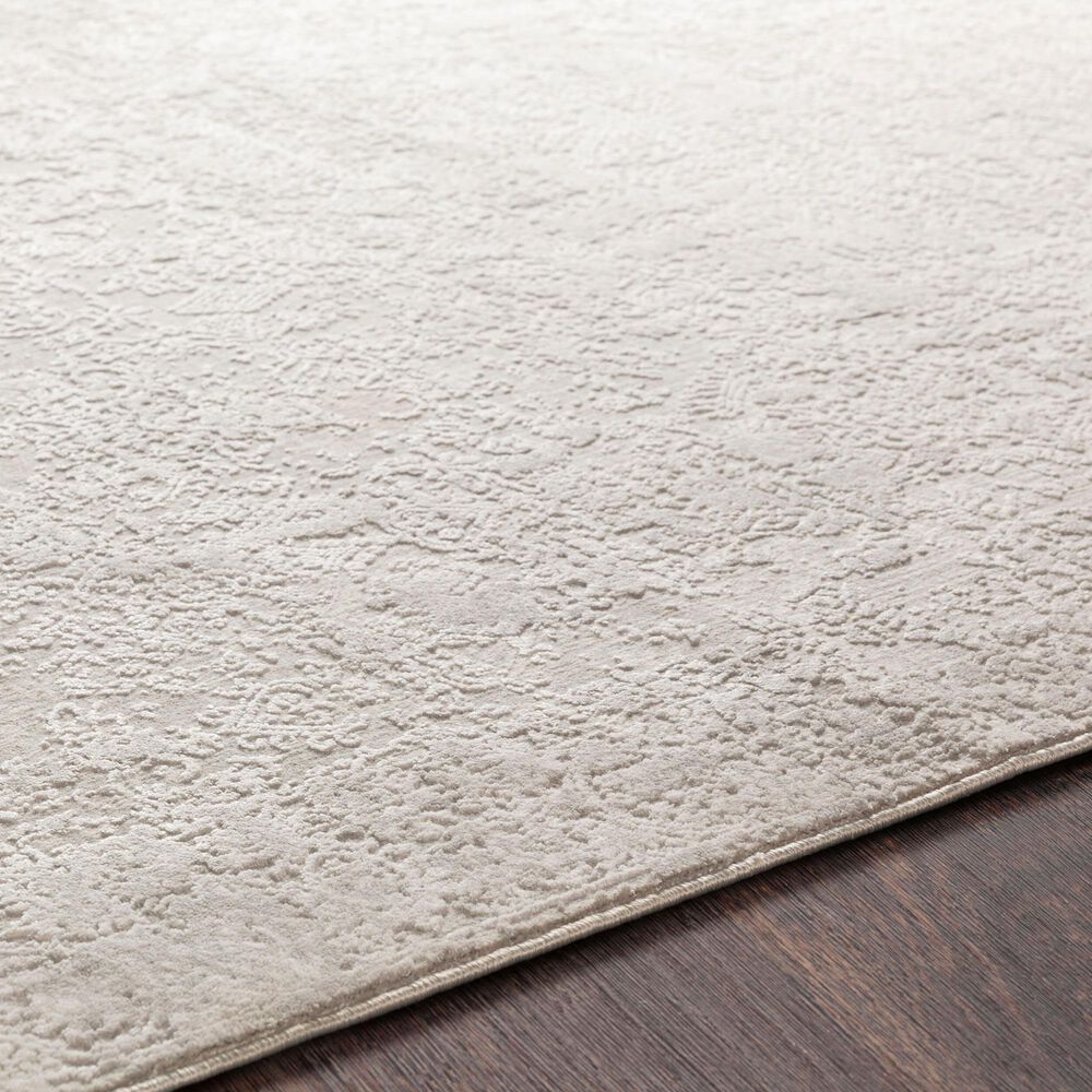 Surya Aisha AIS-2306 9&#39;3&quot; x 12&#39;3&quot; Light Gray and Off-White Area Rug, , large