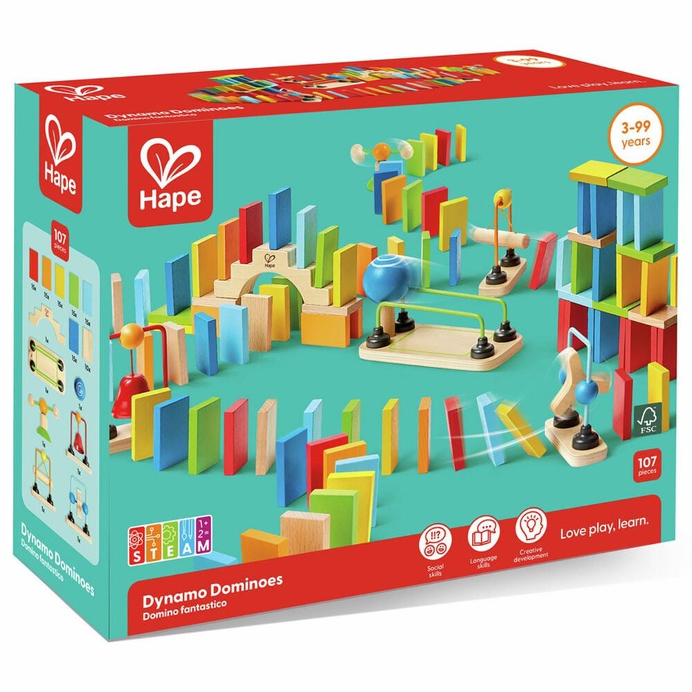 Hape Toys Dynamo Dominoes in Multicolor, , large