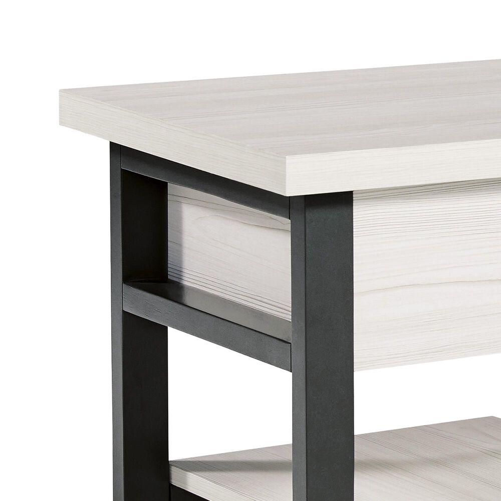 Ashley Rhyson Storage Bench in White and Black, , large
