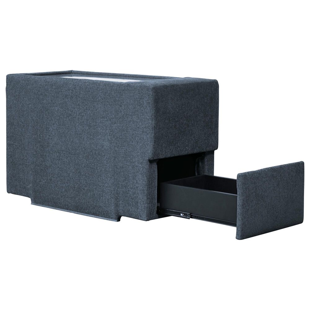 Ashley Modmax 8-Piece Reversible L-Shaped Sectional with Storage and Audio Consoles in Ink, , large