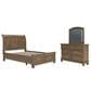 Ashley Feddinger 3-Piece Queen Storage Bedroom Set in Chestnut Brown, , large