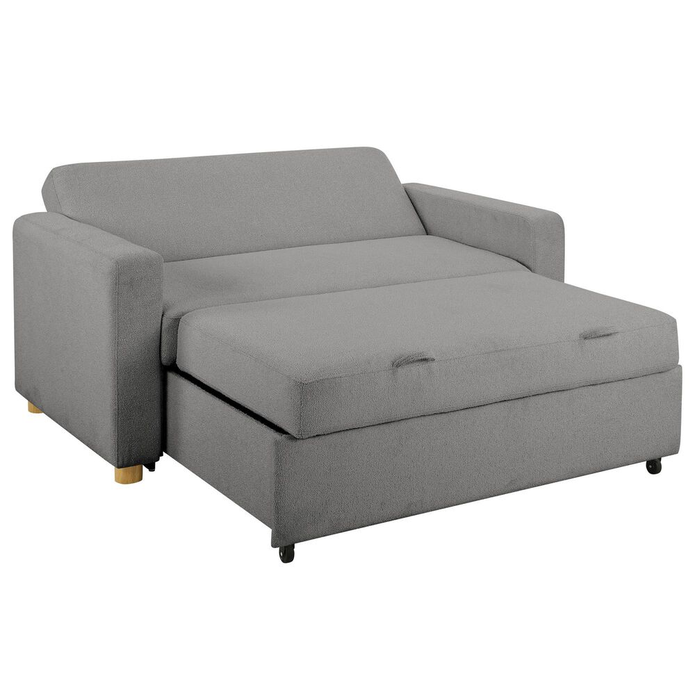 Lifestyle Solutions Tyler Convertible Sofa in Grey, , large
