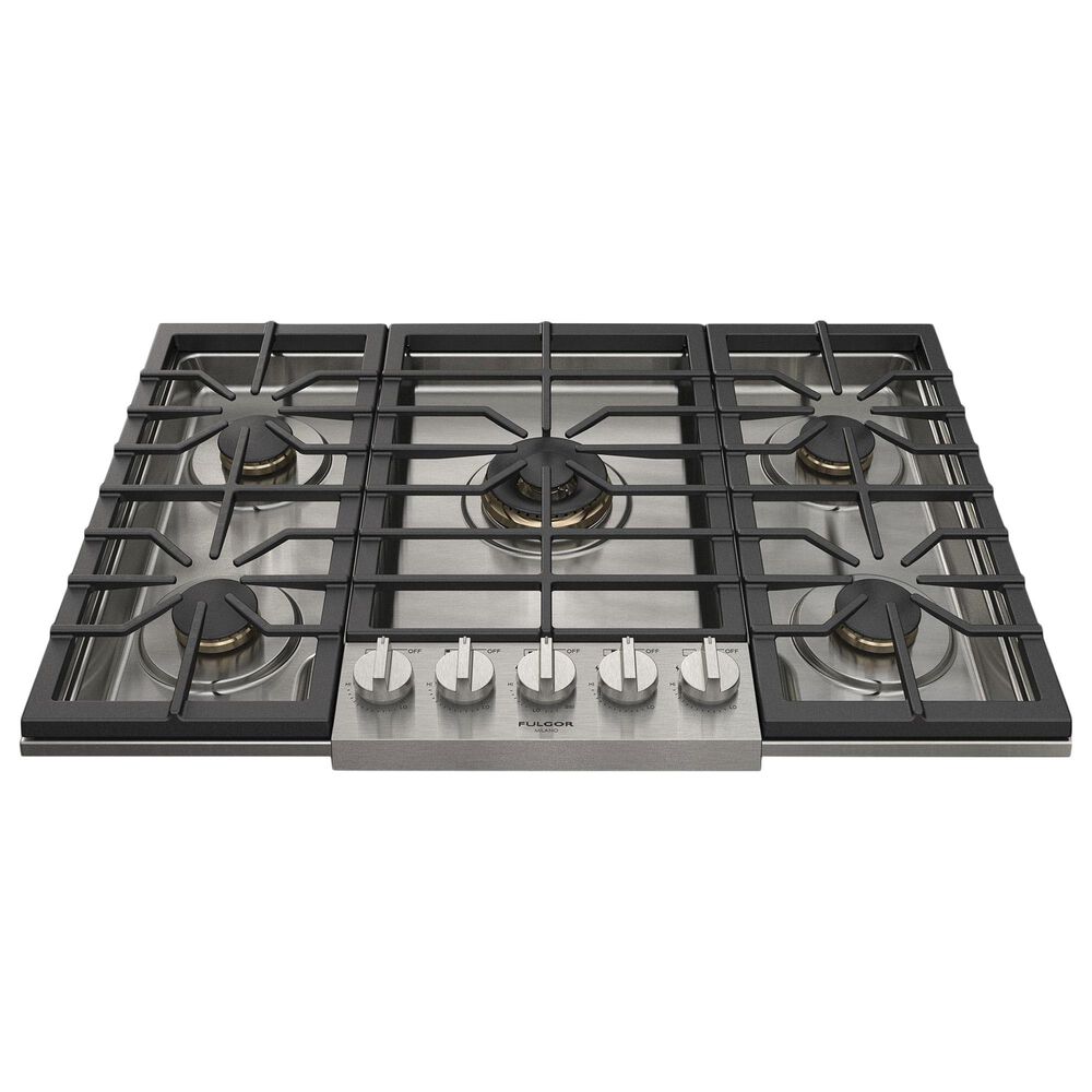 Fulgor Milano Sofia 30&quot; Gas Cooktop with 4 Single Burners in Stainless Steel, , large