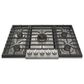 Fulgor Milano Sofia 30" Gas Cooktop with 4 Single Burners in Stainless Steel, , large