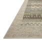 Loloi Saylor Ivory and Earth 7"6" Round Indoor/Outdoor Area Rug, , large