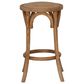 Linon Home Decor Rae Rattan Counter Stool in Weathered Grey, , large
