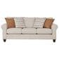 Fusion Furniture Wowza Stationary Sleeper Sofa in Sand, , large