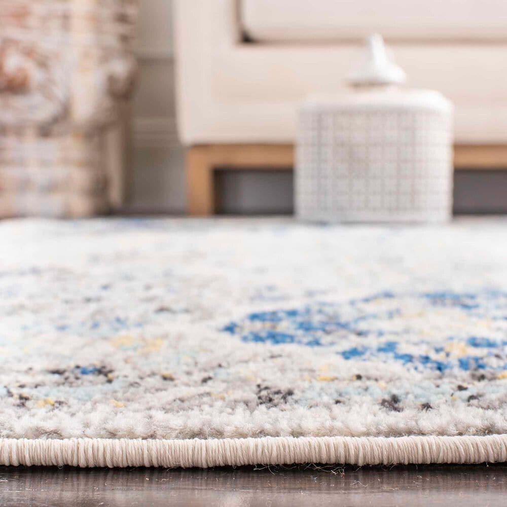 Safavieh Madison MAD611A 10&#39; x 14&#39; Ivory and Aqua Area Rug, , large