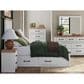 Ashley Savonport 7 Drawer Dresser and Mirror in White and Brown, , large