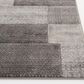 Central Oriental Adore Hanford 5" x 7"6" Grey and White Area Rug, , large