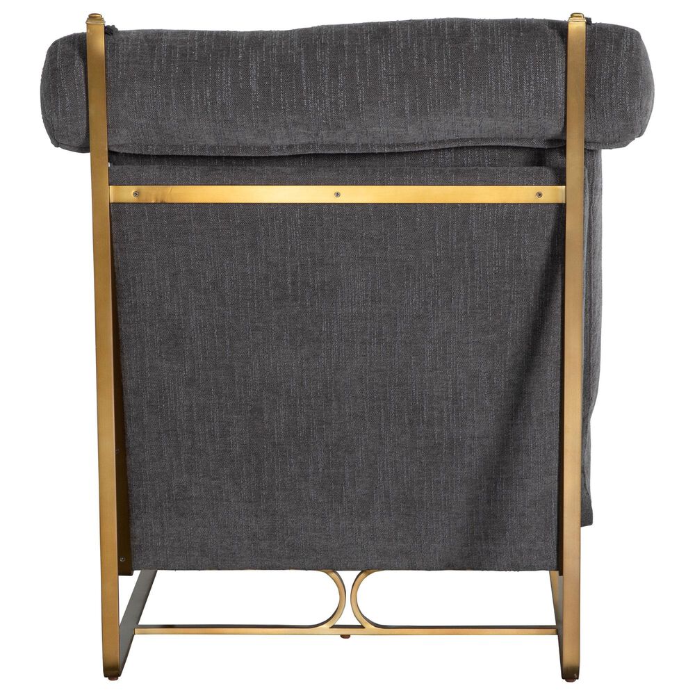 Century Zephyr Accent Chair in Charcoal, , large