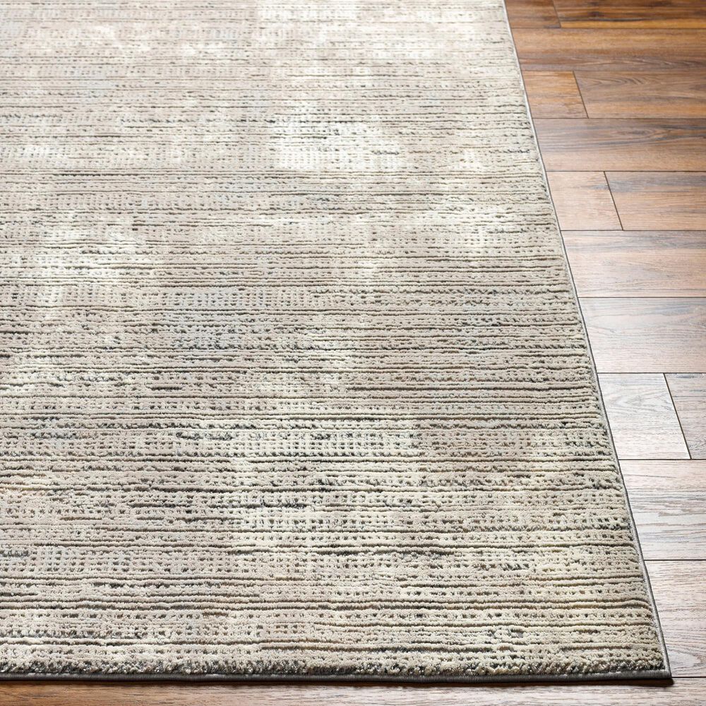 Surya Alder 1&#39;11&quot; x 3&#39;9&quot; Taupe, Gray, Cream, Charcoal, Light Slate and Tan Area Rug, , large
