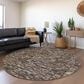 Dalyn Rug Company Bozeman BM4 Gray 8" Round Area Rug, , large