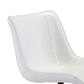 Zuo Modern Aki Bar Stool in White and Dark Brown (Set of 2), , large