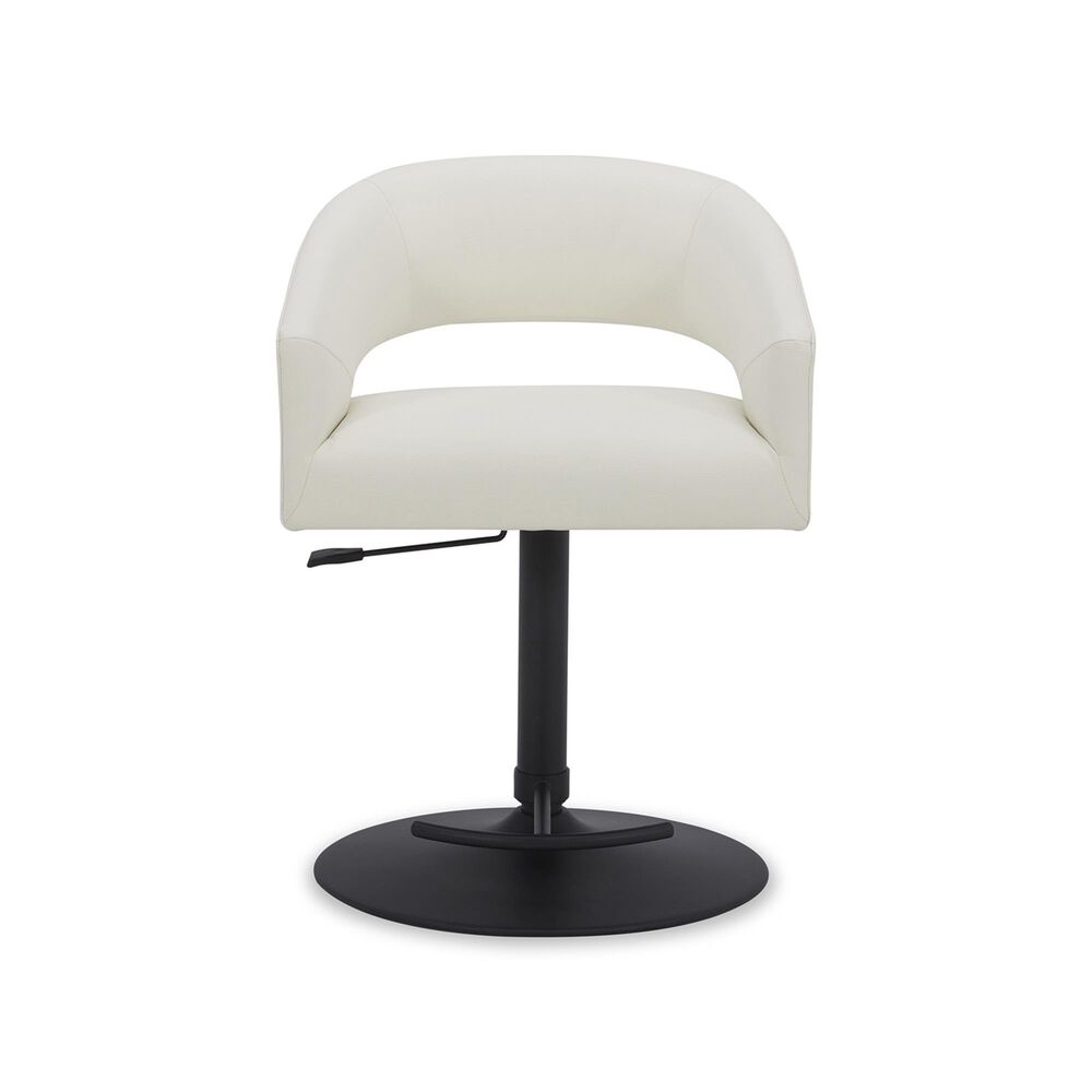Kuka Home Adjustable Barstool in White, , large