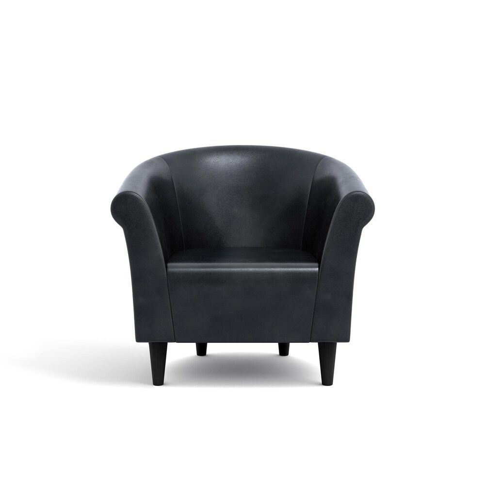 Overman International Corp Club Chair in Black, , large