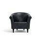Overman International Corp Club Chair in Black, , large