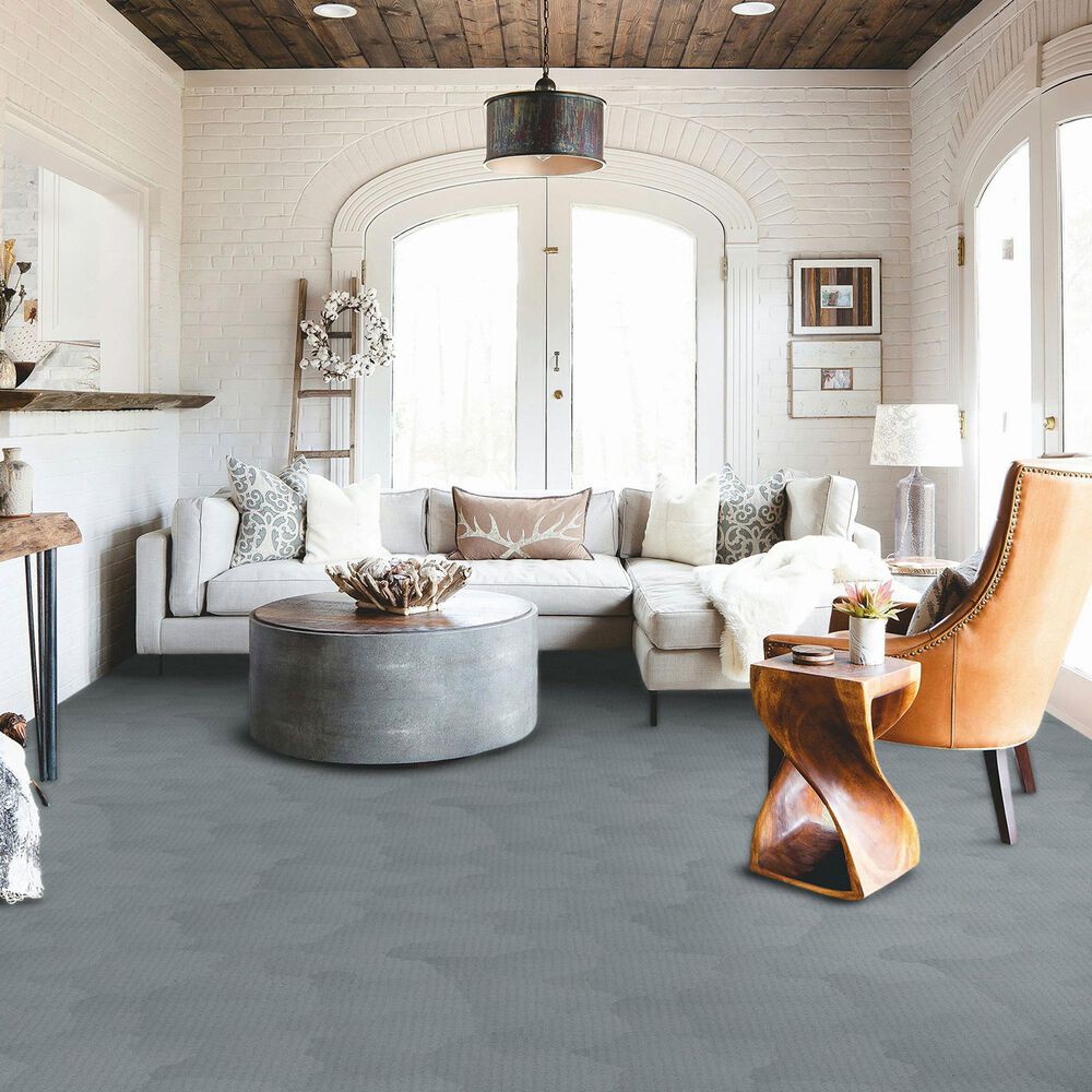 Karastan Contemporary Spirit Carpet in Forget Me Not, , large
