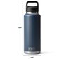 YETI Rambler 46 Oz Bottle with Chug Cap in Sandstone Pink, , large