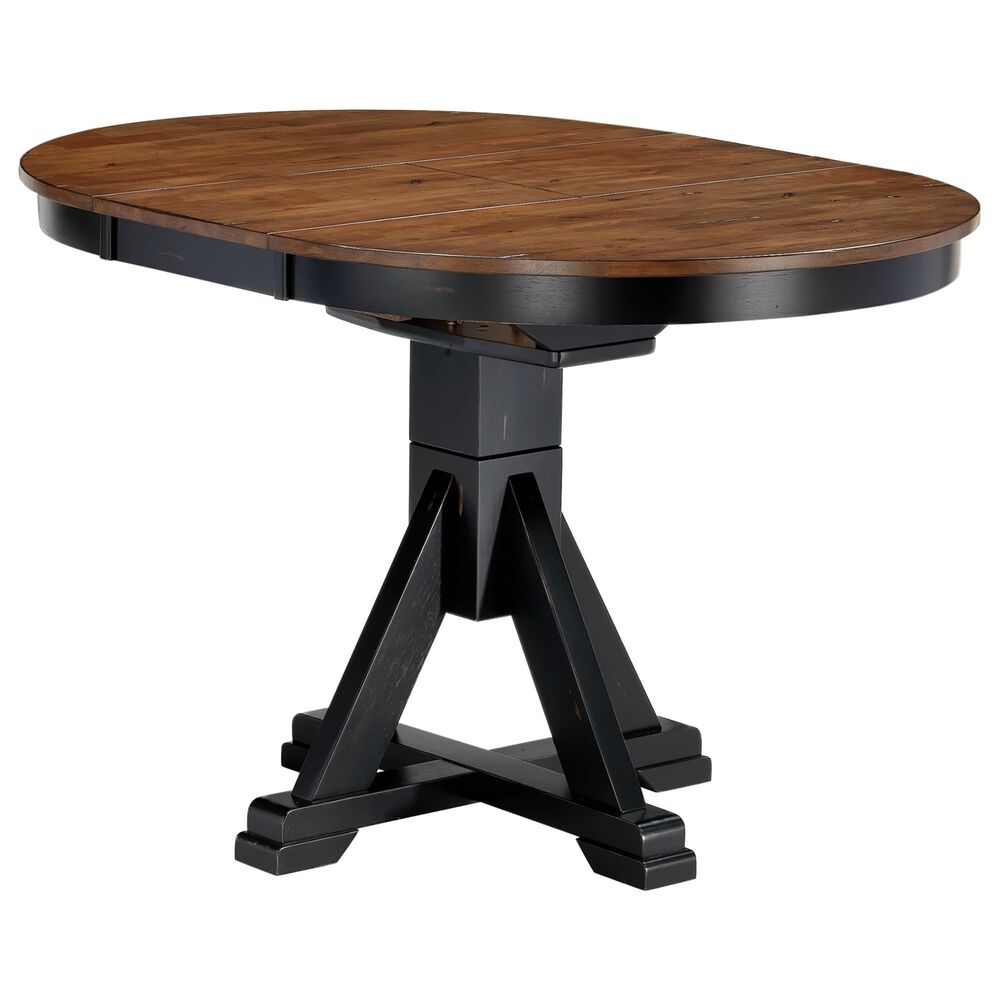 Chromcraft Cochrane Dining Table in Rustic Ebony, , large