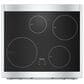 Miele 30" Induction Range with DirectSelect Controls in Clean Touch Steel, , large