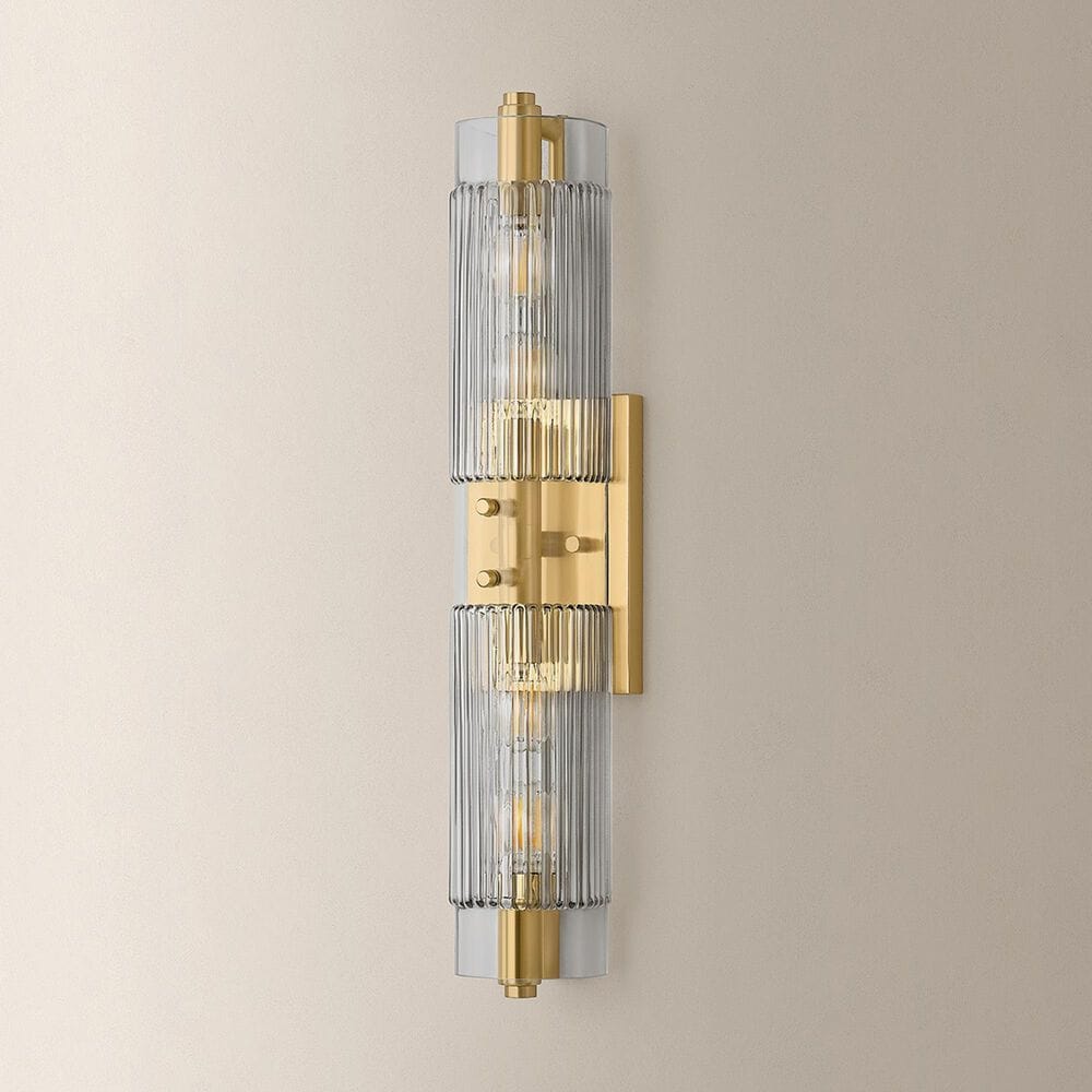 Corbett Lighting Duoro 4-Light Bath Vanity in Vintage Brass, , large