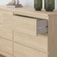 Ashley Onita 6-Drawer Dresser in Natural, , large