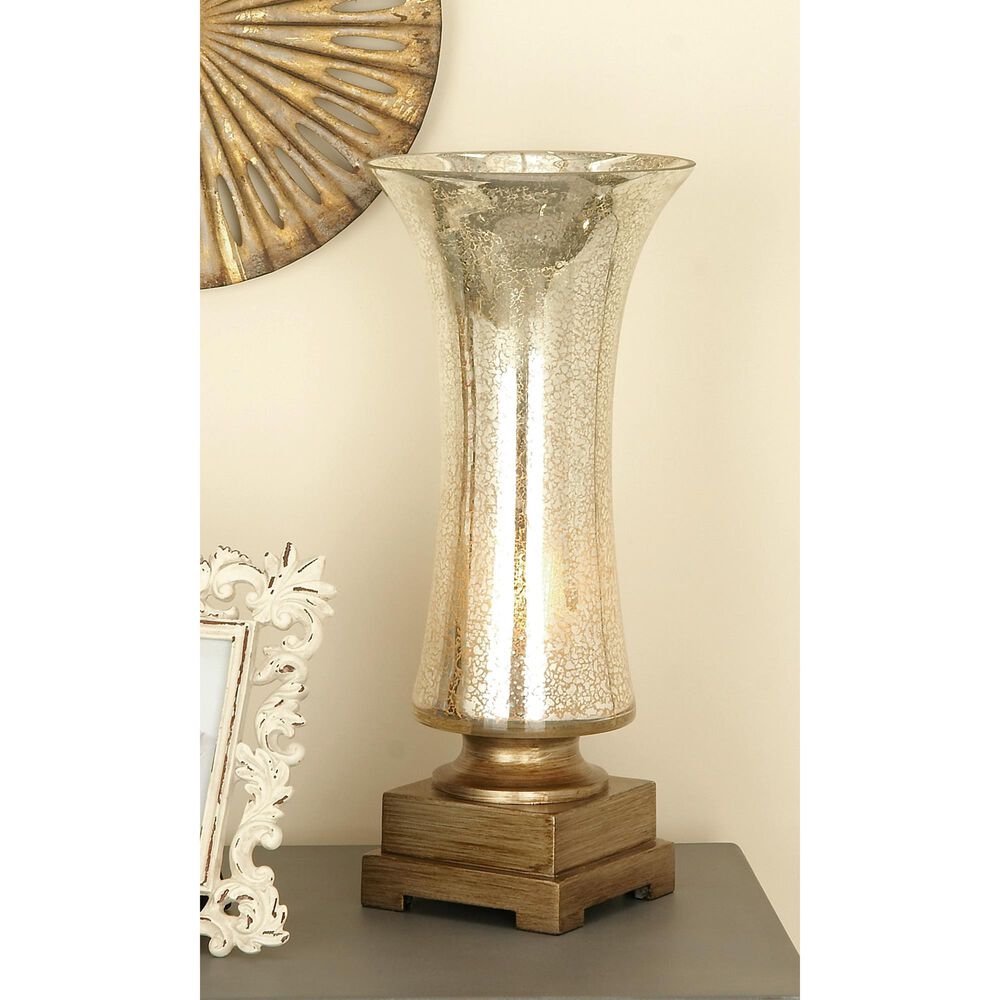 Maple and Jade 18&quot; Glam Uplight in Warm Brown &#40;Set of 2&#41;, , large