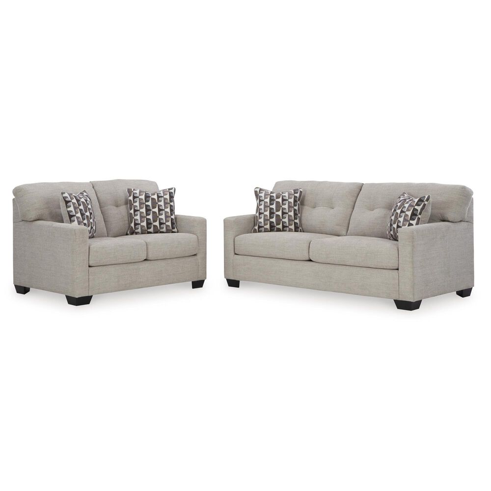 Ashley Mahoney Stationary Sofa in Pebble, , large