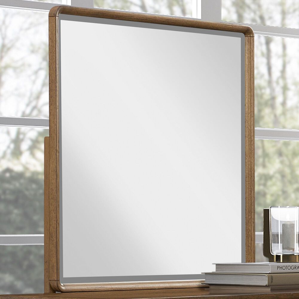Sterling Timber Elure Youth Dresser Mirror in Latte, , large