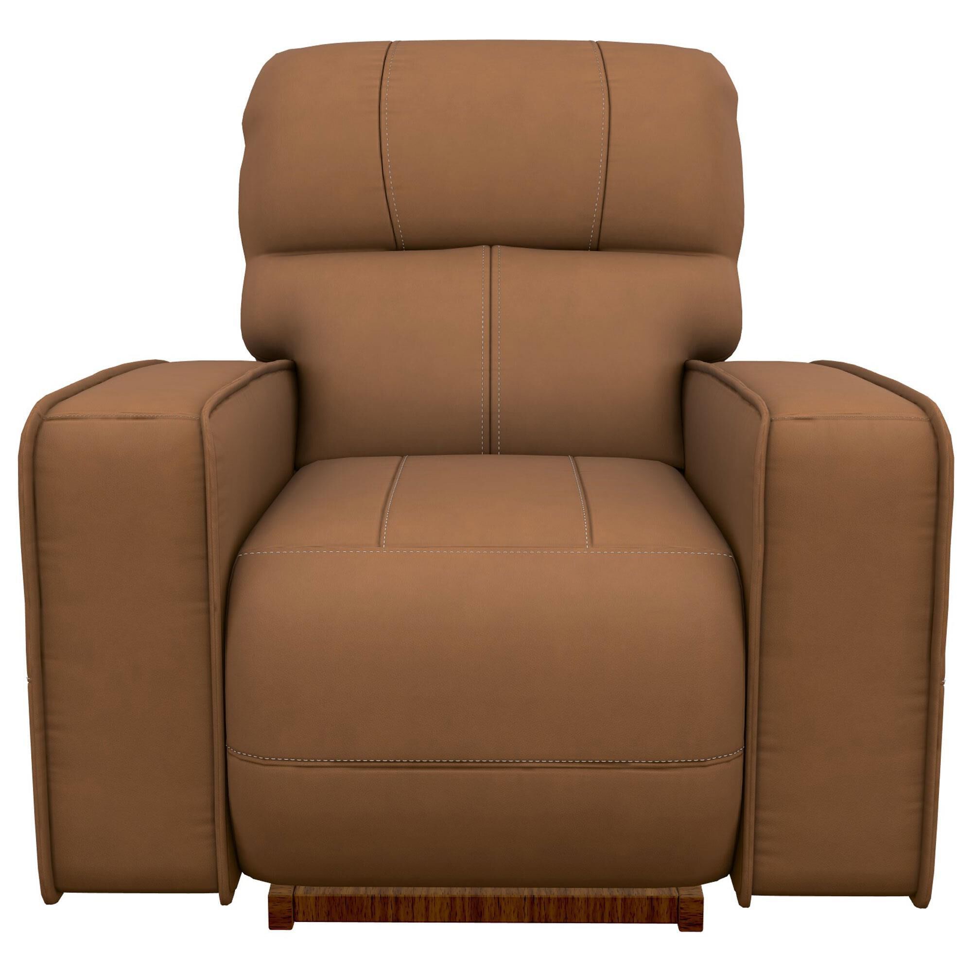 La-Z-Boy Maddox Power Rocker Recliner with Headrest in Camel