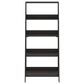 HOMLUX 5-Tier Ladder Display Bookshelf in Espresso, , large