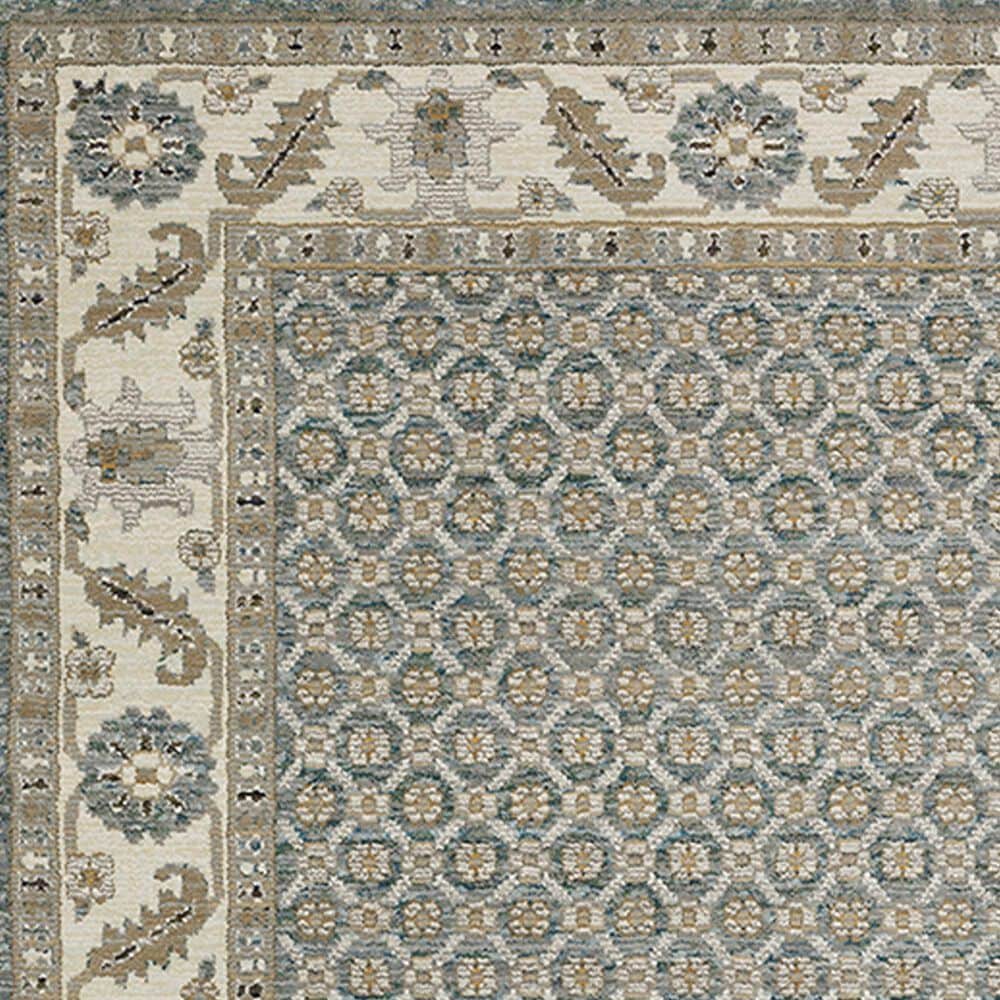 Oriental Weavers Andorra 10&#39; x 13&#39;2&quot; Blue and Ivory Area Rug, , large