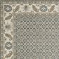 Oriental Weavers Andorra 10" x 13"2" Blue and Ivory Area Rug, , large