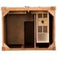 James Martin Vanities Brittany 30" Single Bathroom Vanity in Saddle Brown with 3 cm Parisien Bleu Quartz Top and Rectangular Sink, , large