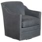 Massoud Kylie Swivel Chair in Honed Shale, , large
