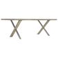 Bernhardt Milo 88" Rectangular Dining Table in Morel, , large