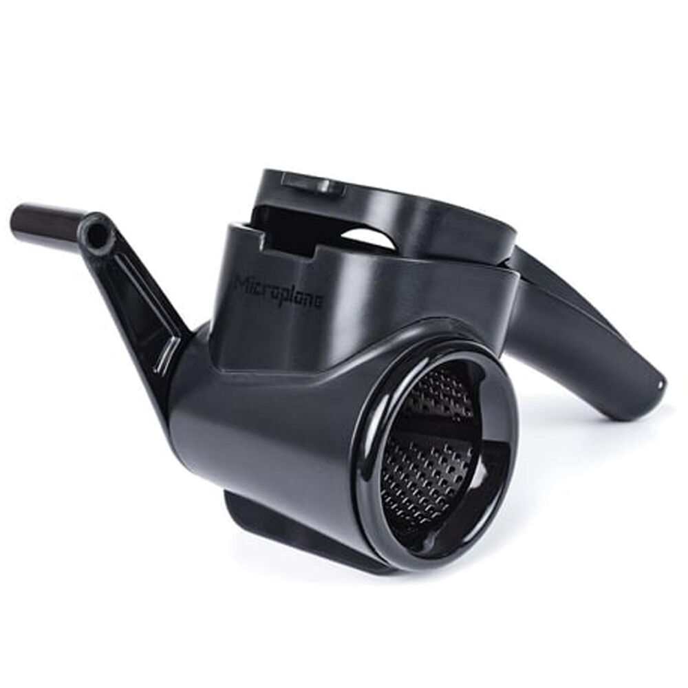 Microplane Fine Rotary Grater in Black, , large