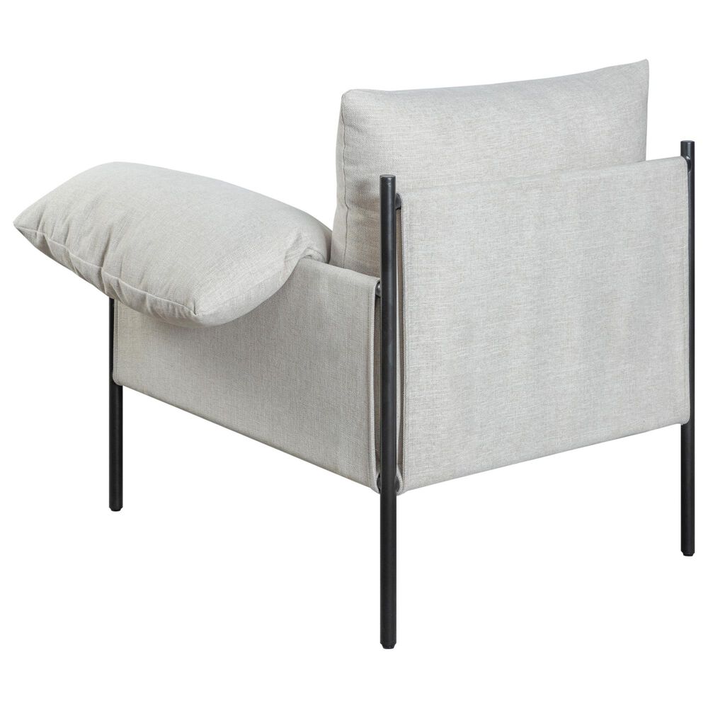 Blue River Bloom Accent Chair in Soft Oat, , large