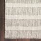 Nourison Positano POS03 Grey and Ivory 9" x 12" Indoor/Outdoor Area Rug, , large