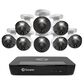 Swann 8 Camera 8 Channel 4K Ultra HD Pro Enforcer NVR Security System in White, , large