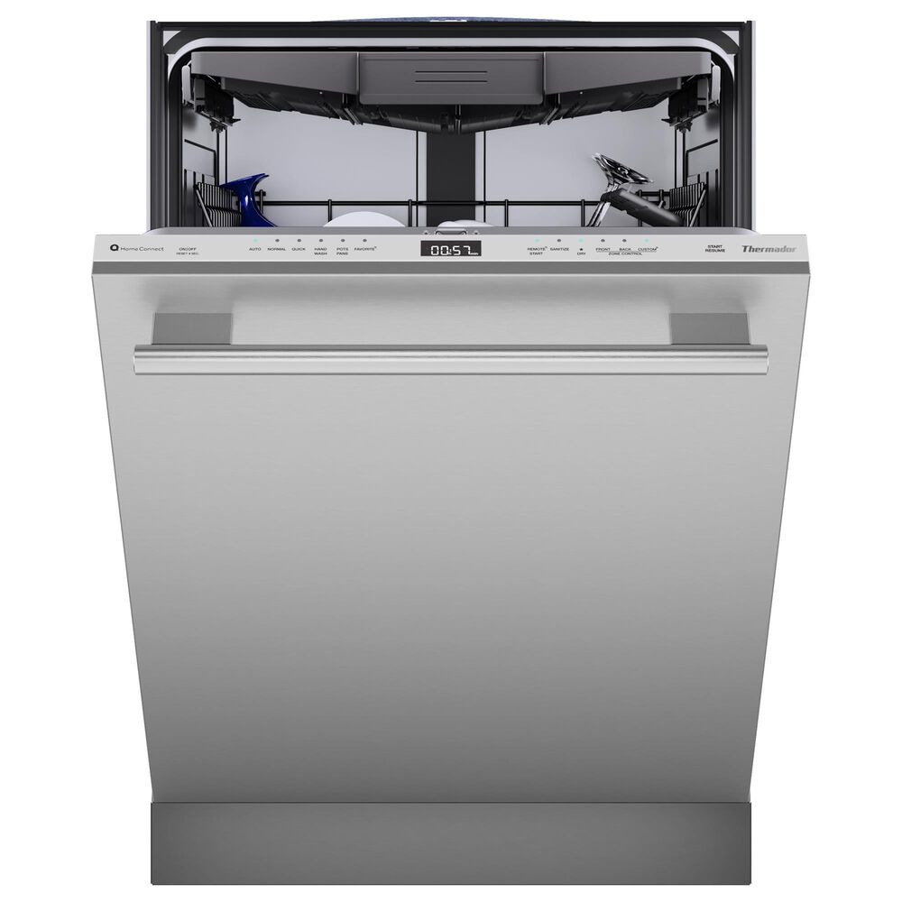 Thermador Sapphire 24&quot; Built-In Dishwasher with 44 dbA in Stainless Steel, , large