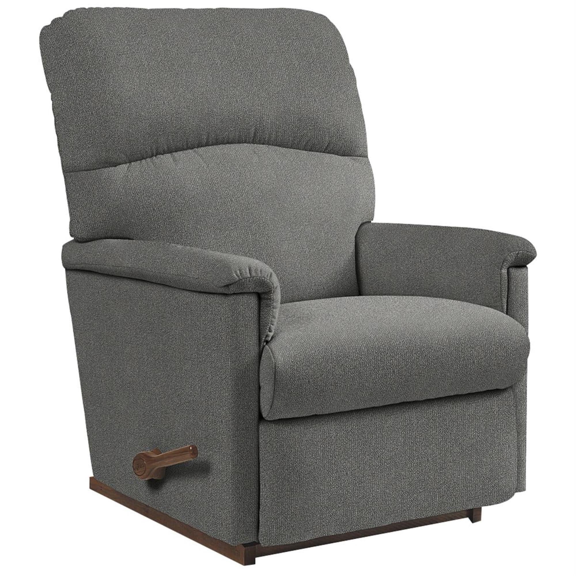 La Z Boy Collage Contemporary Rocker Recliner in Flannel NFM