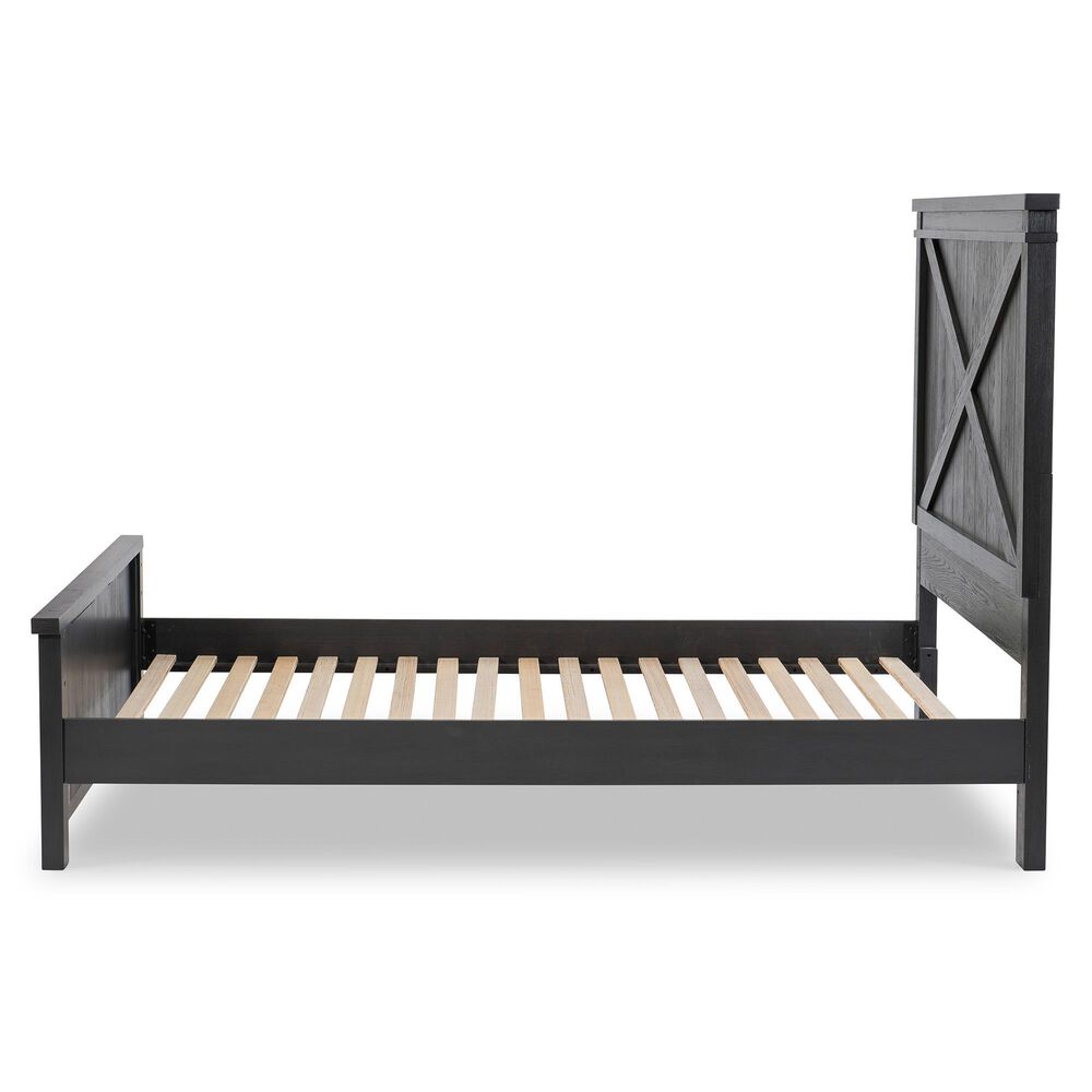 Legacy Classic Flatiron 4-Piece Full Trundle Bedroom Set in Midnight, , large