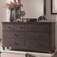 Riva Ridge Oxford 6-Drawer Dresser in Peppercorn, , large